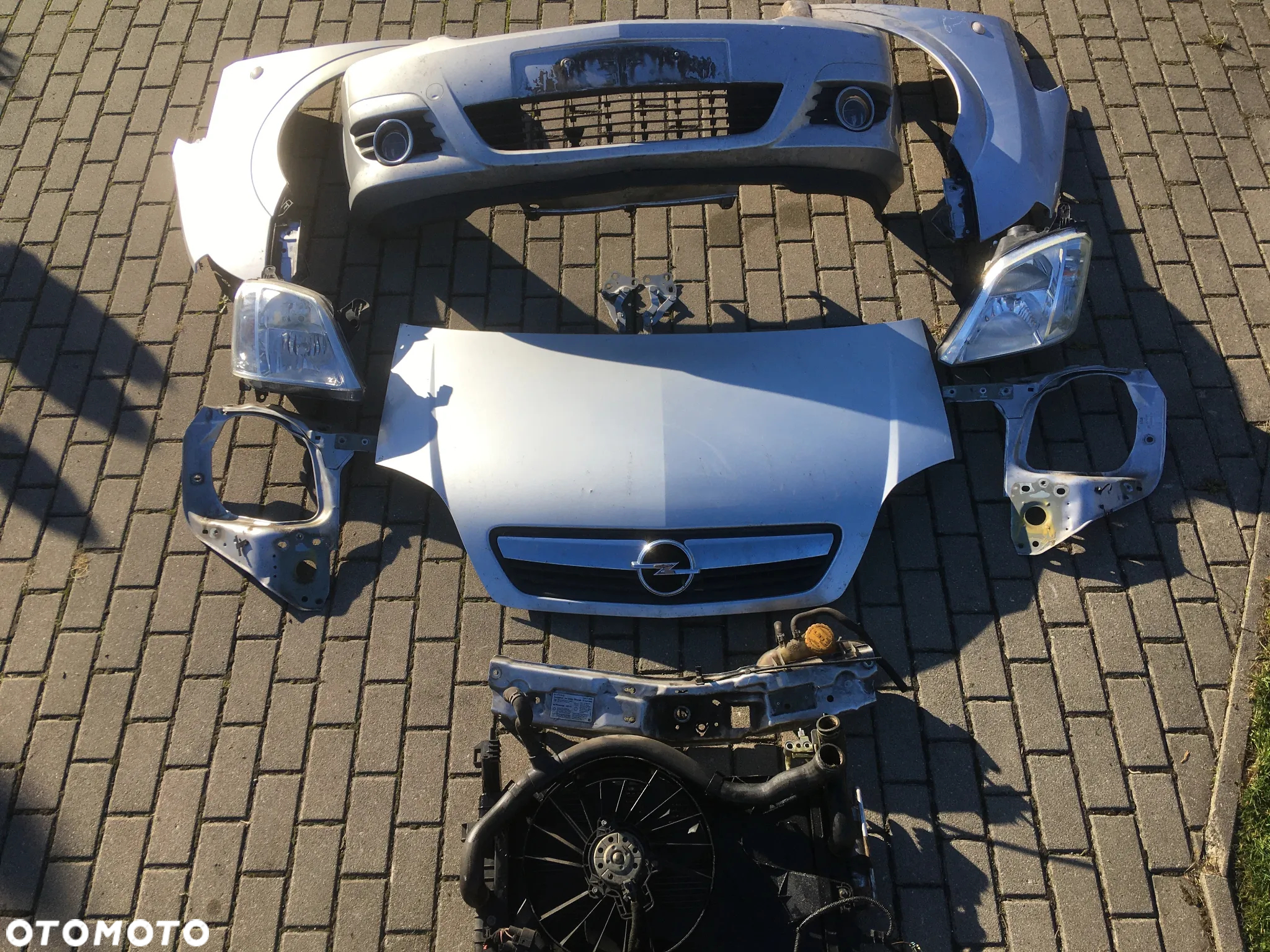 OPEL MERIVA A Z157 PRZÓD KOMPLETNY MASKA LAMPA REFLEKTOR LAMPA PRZÓD - 11