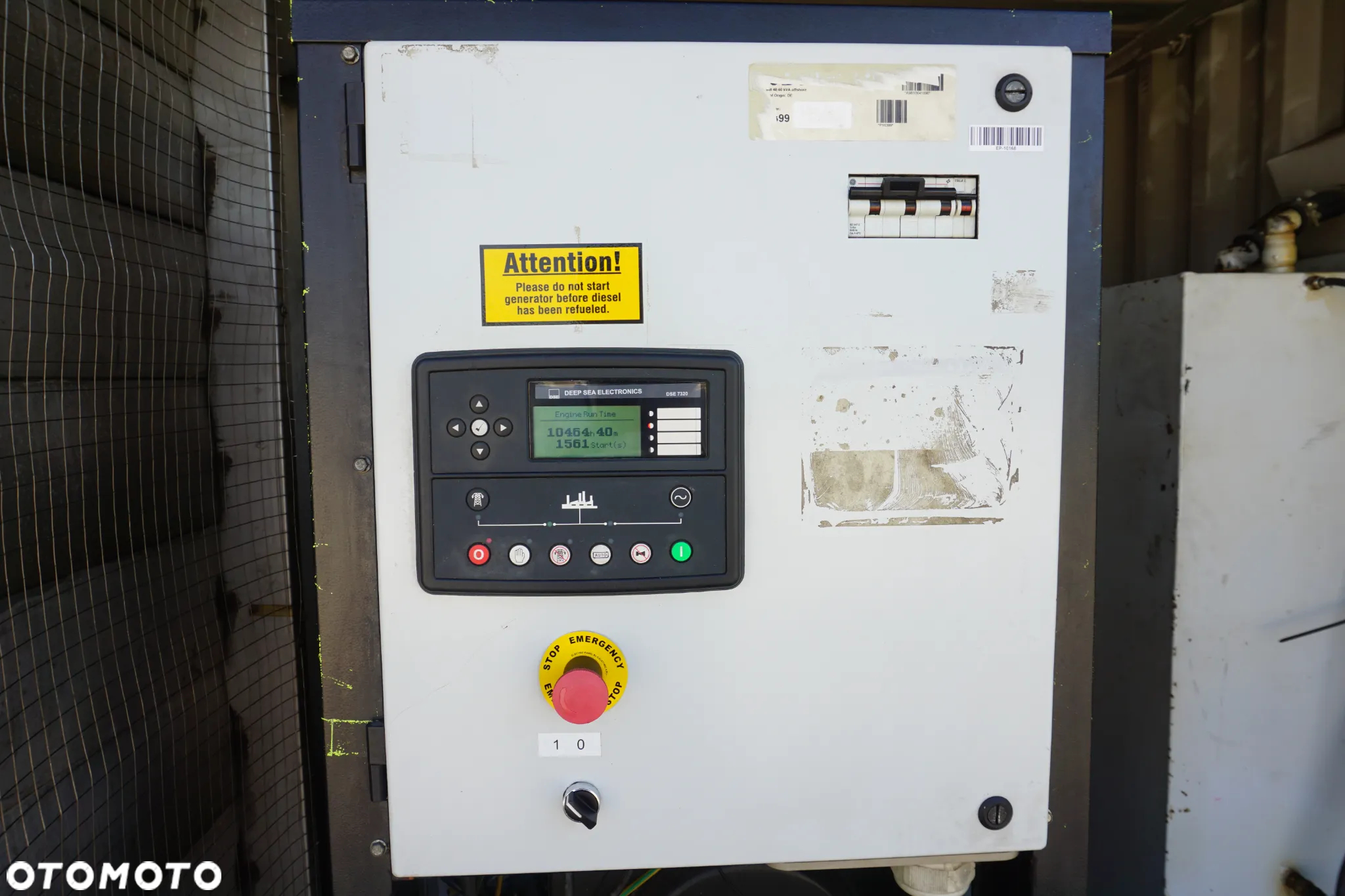Pramac GSW65 (Silnik: DEUTZ + Generator STANFORD) 63KVA 50KW - 11