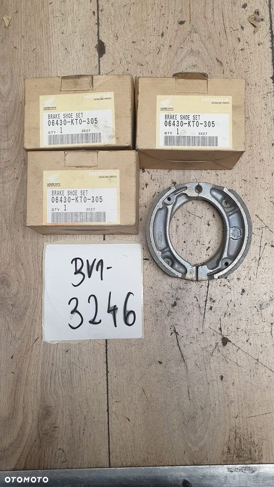 Szczęki hamulcowe Honda XR200R XR600R XL125S MT125  06430-KT0-305 - 1