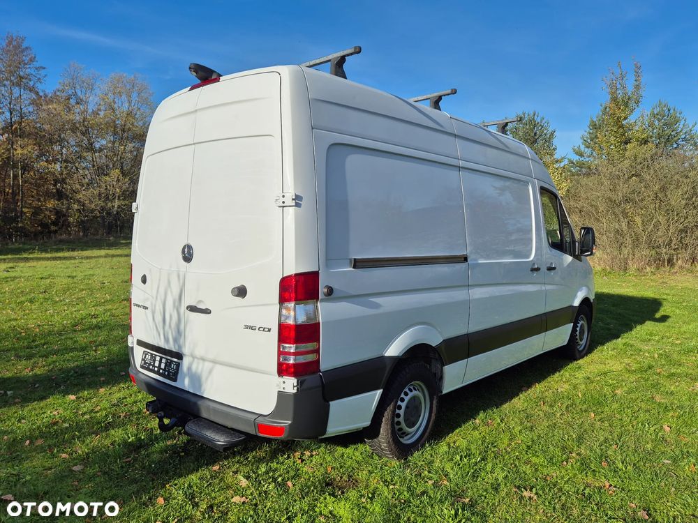 Mercedes-Benz SPRINTER 316 CDI L2H2 105 TYŚ KM UDOKUMENTOWANE SERWISOWANY ASO 3.5 TONY NA HAKU - 6