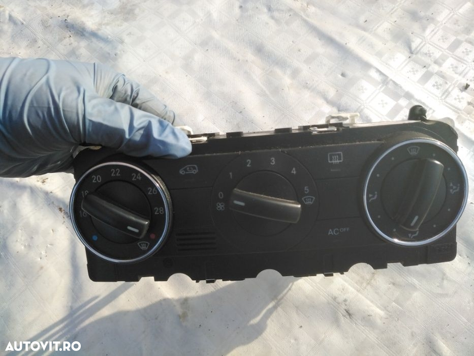 Panou clima/climatronic, Mercedes A Class, W169, Import Germania - 3