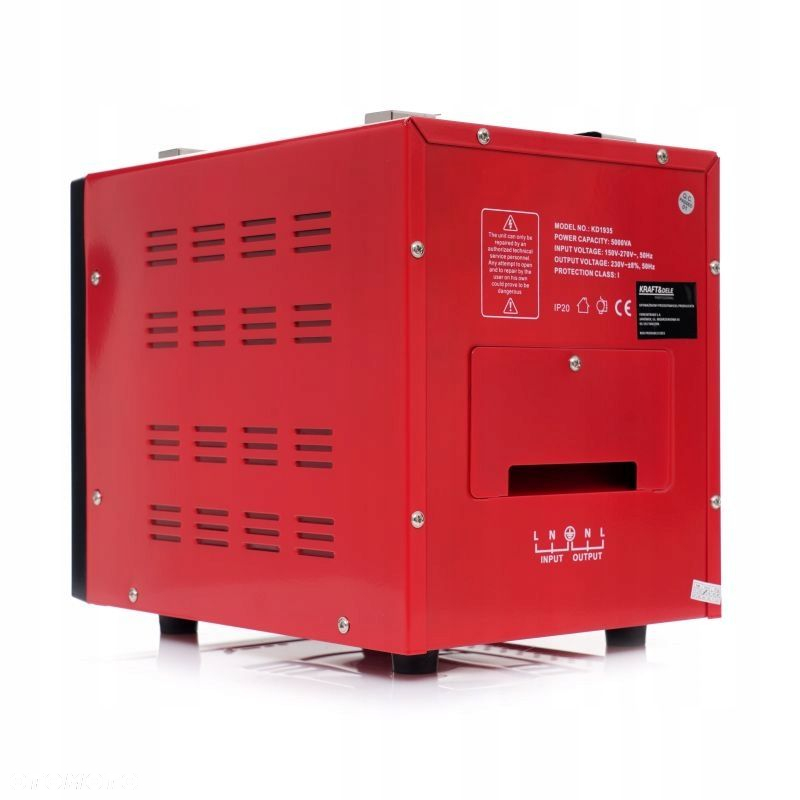 STABILIZATOR NAPIĘCIA PRĄDU AVR 5000VA 230V AGREGAT KRAFT KD1935 BENZYNA - 8