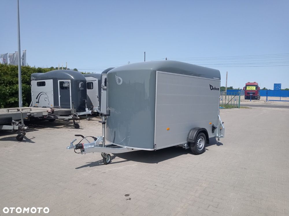 Debon Przyczepa zabudowana aluminiowa poliestrowa kontener furgon C400 Cheval Liberte Debon - 8