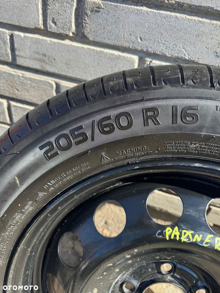 OPONA FELGA STALOWA 205/60/R16 COMBO E IV BERLINGO IV PARTNER IV 9815311677 - 2