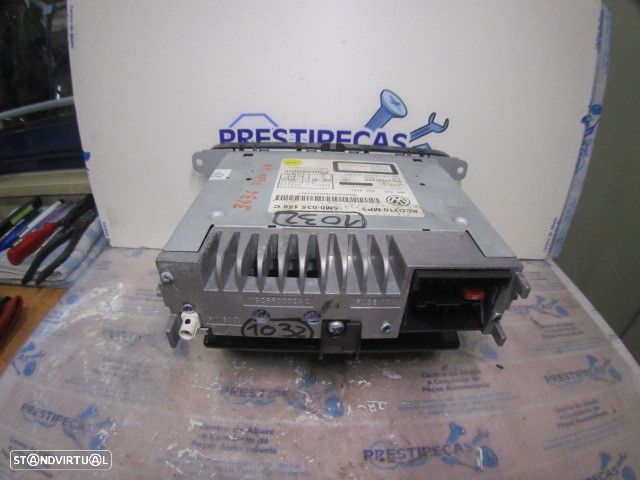 Radios 5M0035156C VW POLO 6R 2011 1.6 TDI 90CV 3P PRETO ORIGINAL RCD210 MP3 - 3