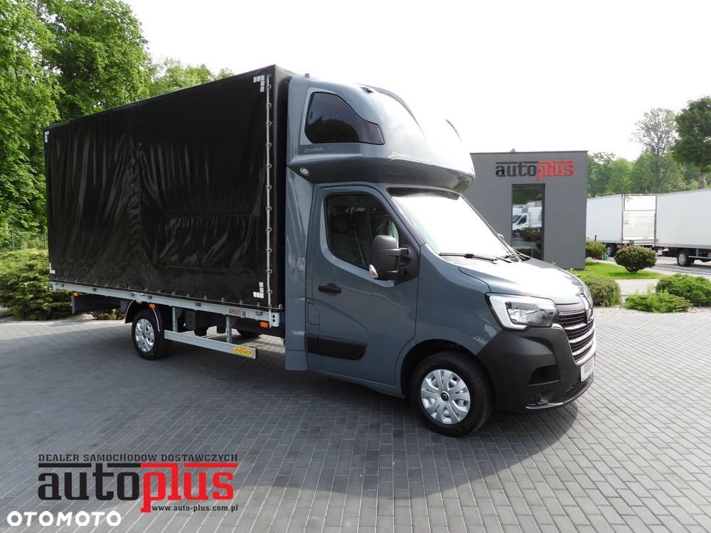 Renault MASTER PLANDEKA 10 PALET WEBASTO TEMPOMAT LEDY PNEUMATYKA KLIMATYZACJA  165KM - 2