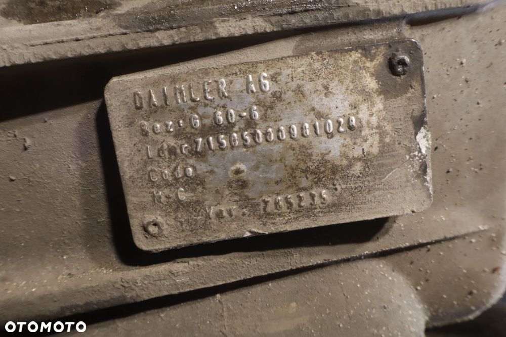 SKRZYNIA BIEGÓW MERCEDES-BENZ ATEGO 1218 - 6