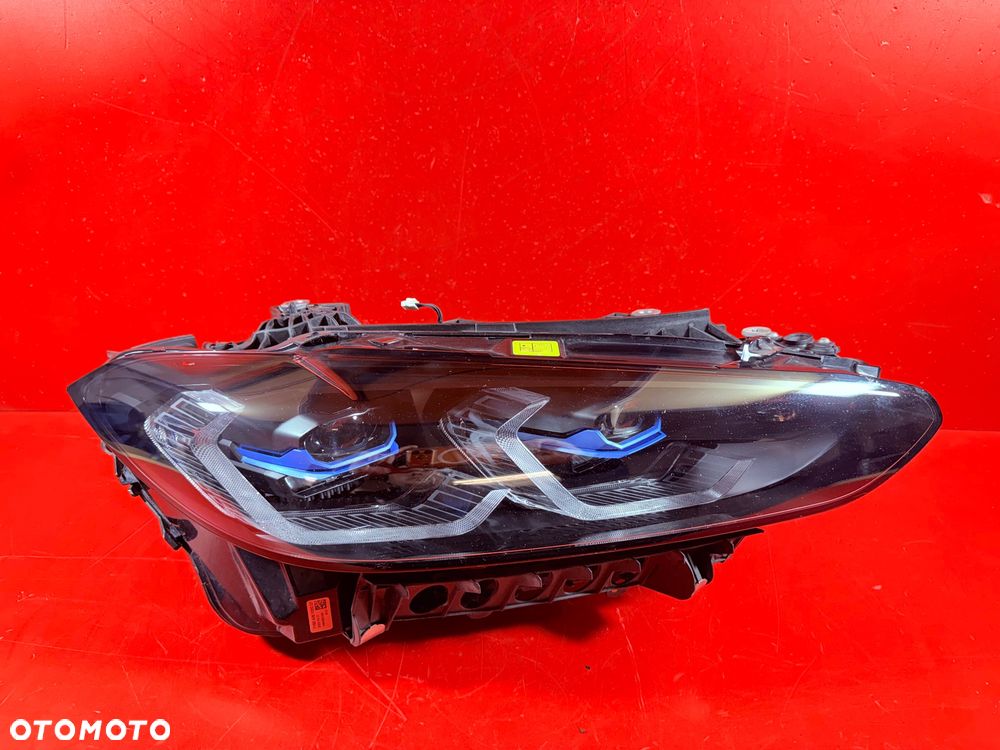 LAMPA PRAWA BMW G22 G23 G26 G80 G82 FULL LED LASER SHADOW CZARNA BDB EU 9505116 - 1