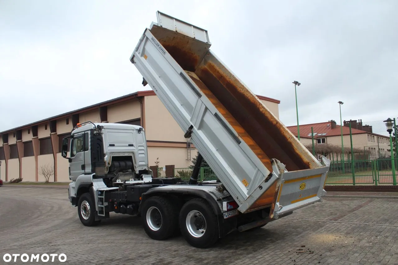 MAN TGS 26.500 6x4 WYWROTKA BORDMATIC MEILLER KIPPER Z NIEMIEC - 8