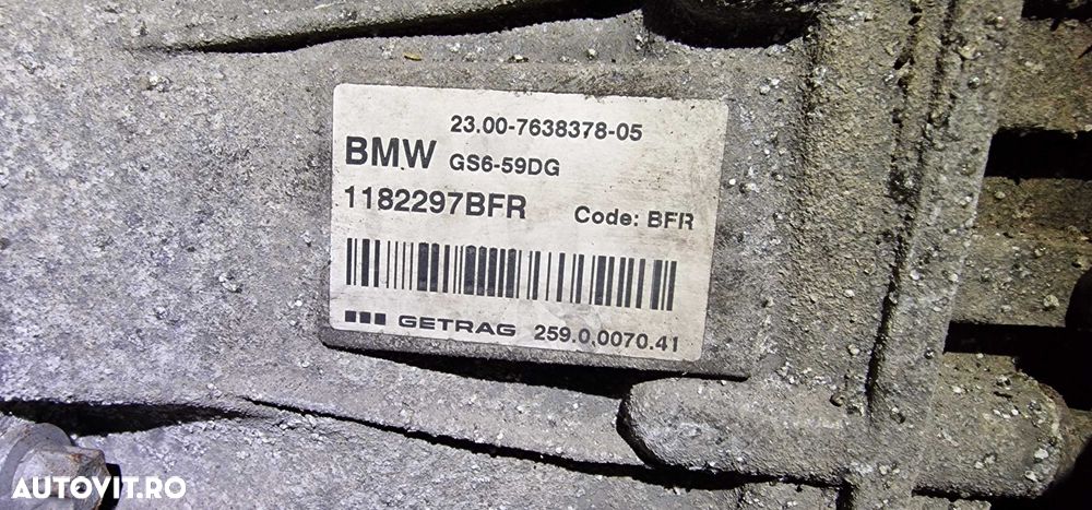 Cutie Viteze BMW X1 X2 Seria 2 Mini Cooper 1.5D B37C15 cod GS6-59DG - 3