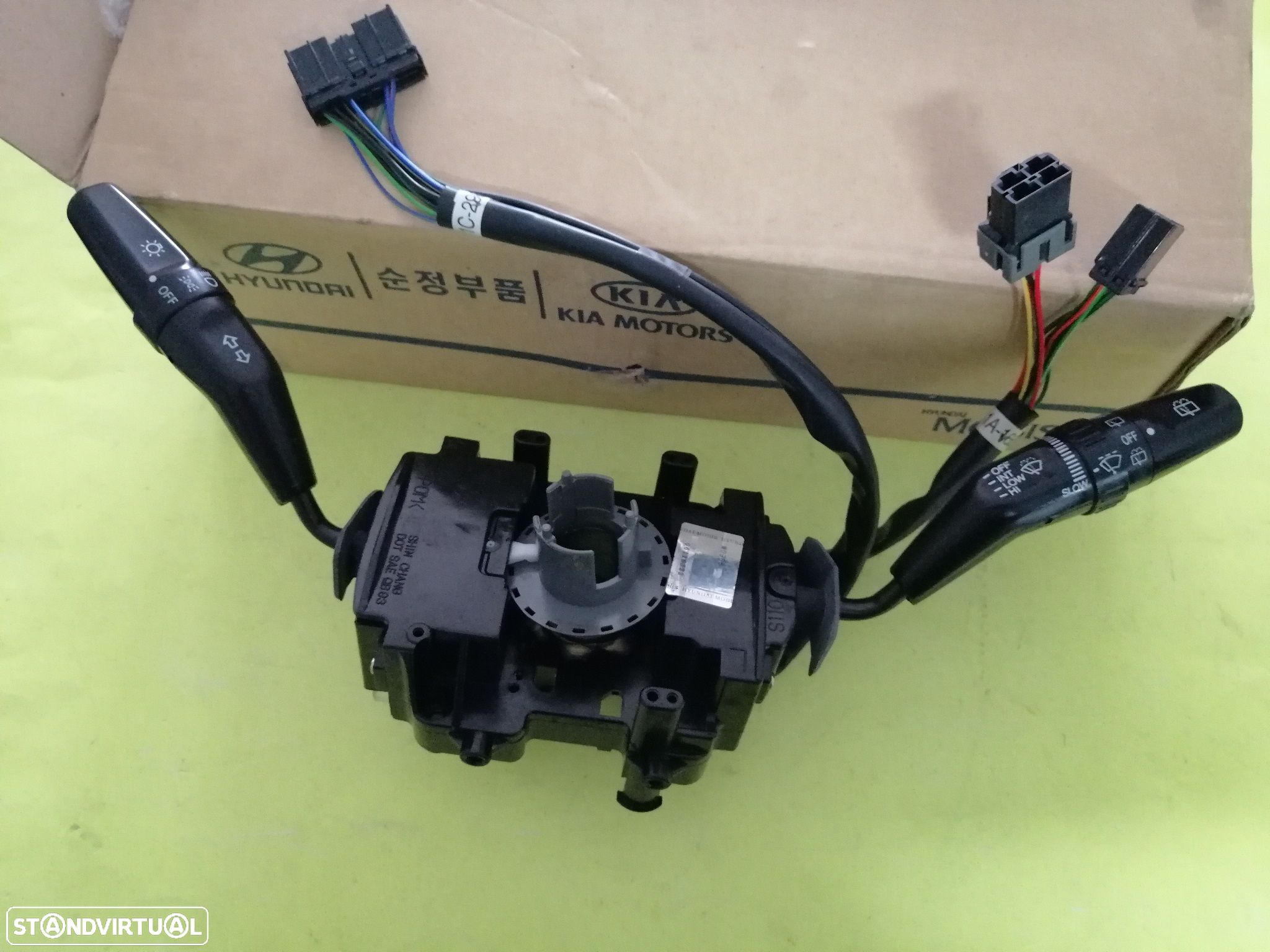Manetes /Interruptor luzes piscas limpa vidros Hyundai Starex H1 NOVO ORIGINAL - 1