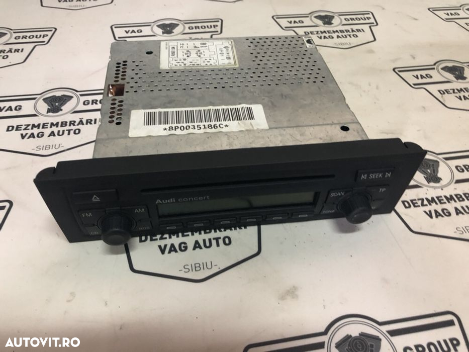 Radio CD Audi A3 8P - 8P0035186C (8P0 035 186 C) - 4