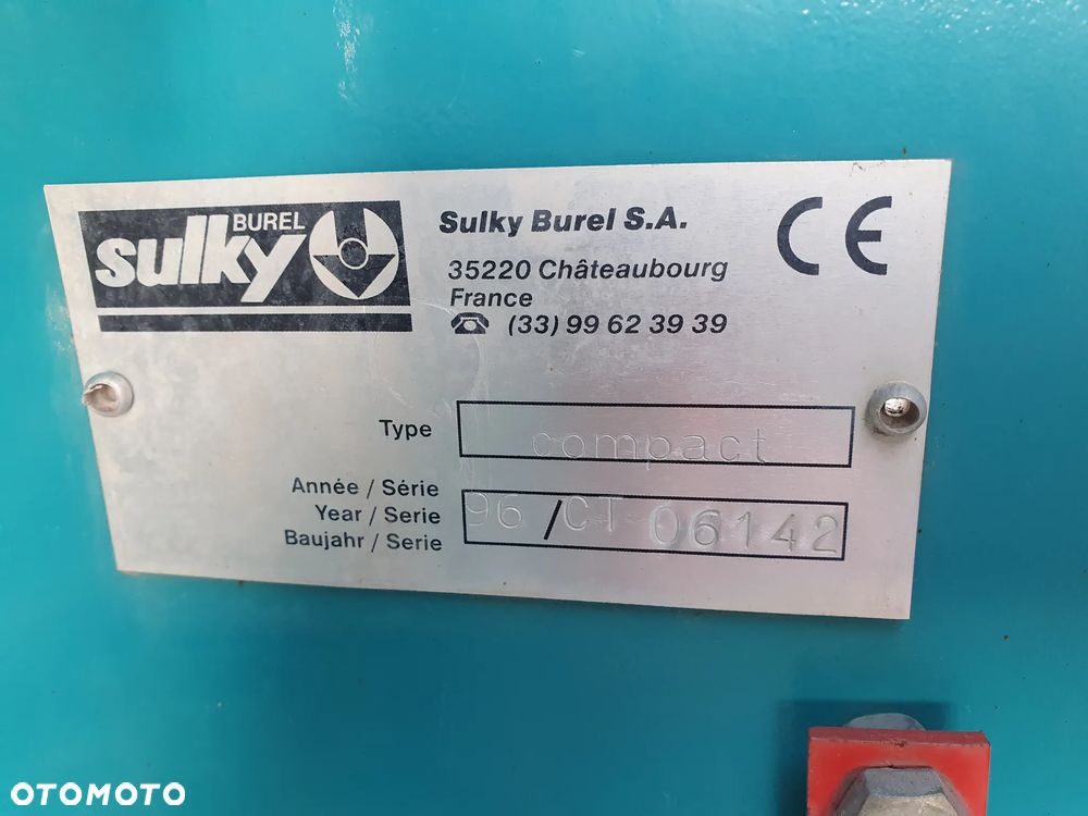 Sulky Agregat kombinacja 3,5 m brona CULTILINE HR350 siewnik Compact. - 13