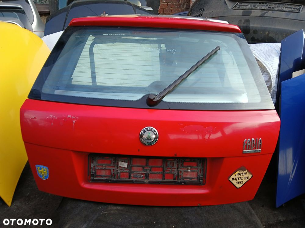 Skoda Fabia I klapa bagażnika - 1