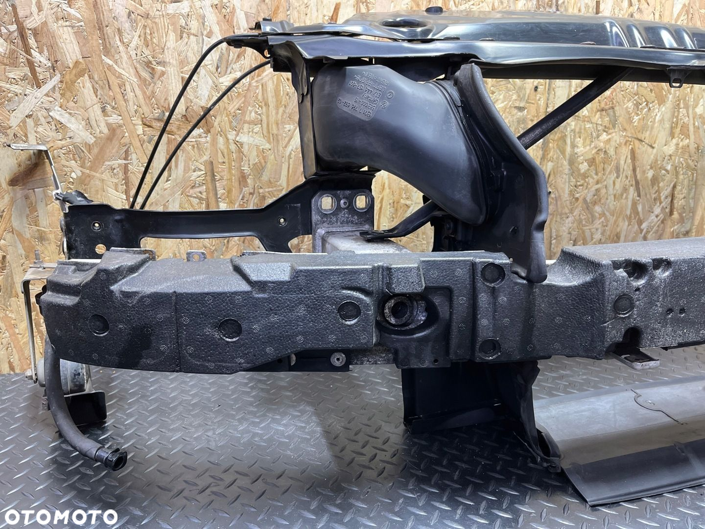 PAS PRZEDNI BMW E60 E61 530D 535D M57 WZMOCNIENIE CZOŁOWE BELKA OE 7148586 - 3