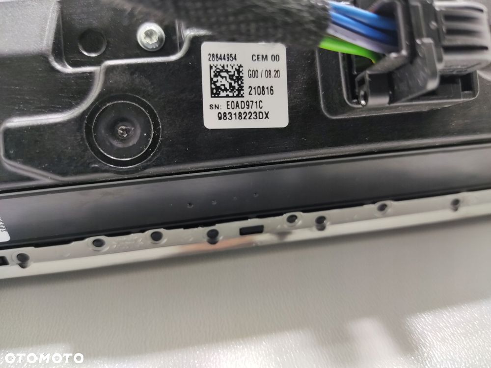 panel przełączniki konsoli peugeot 3008 ii 2020-2024 lift 98318223dx - 6