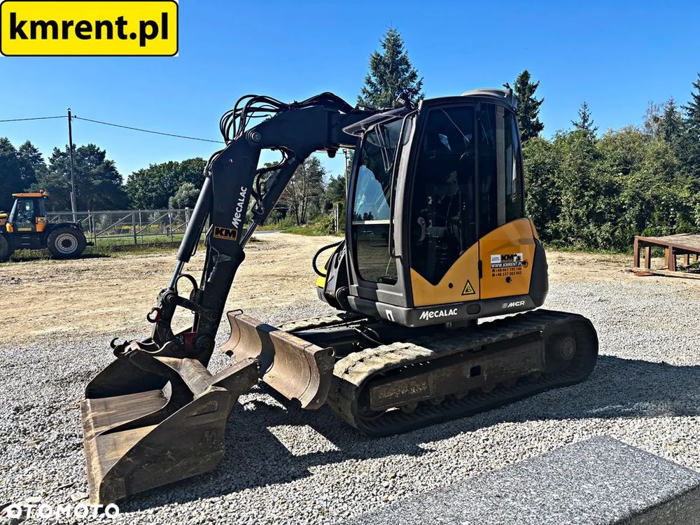 Mecalac 8 MCR MINI-KOPARKA 2018R | MECALAC 6 MCR, JCB 8065 8080 8085 85 Z VOLVO ECR 88, CAT 308, 307 , BOBCAT 80 KOMATSU PC 88 - 14