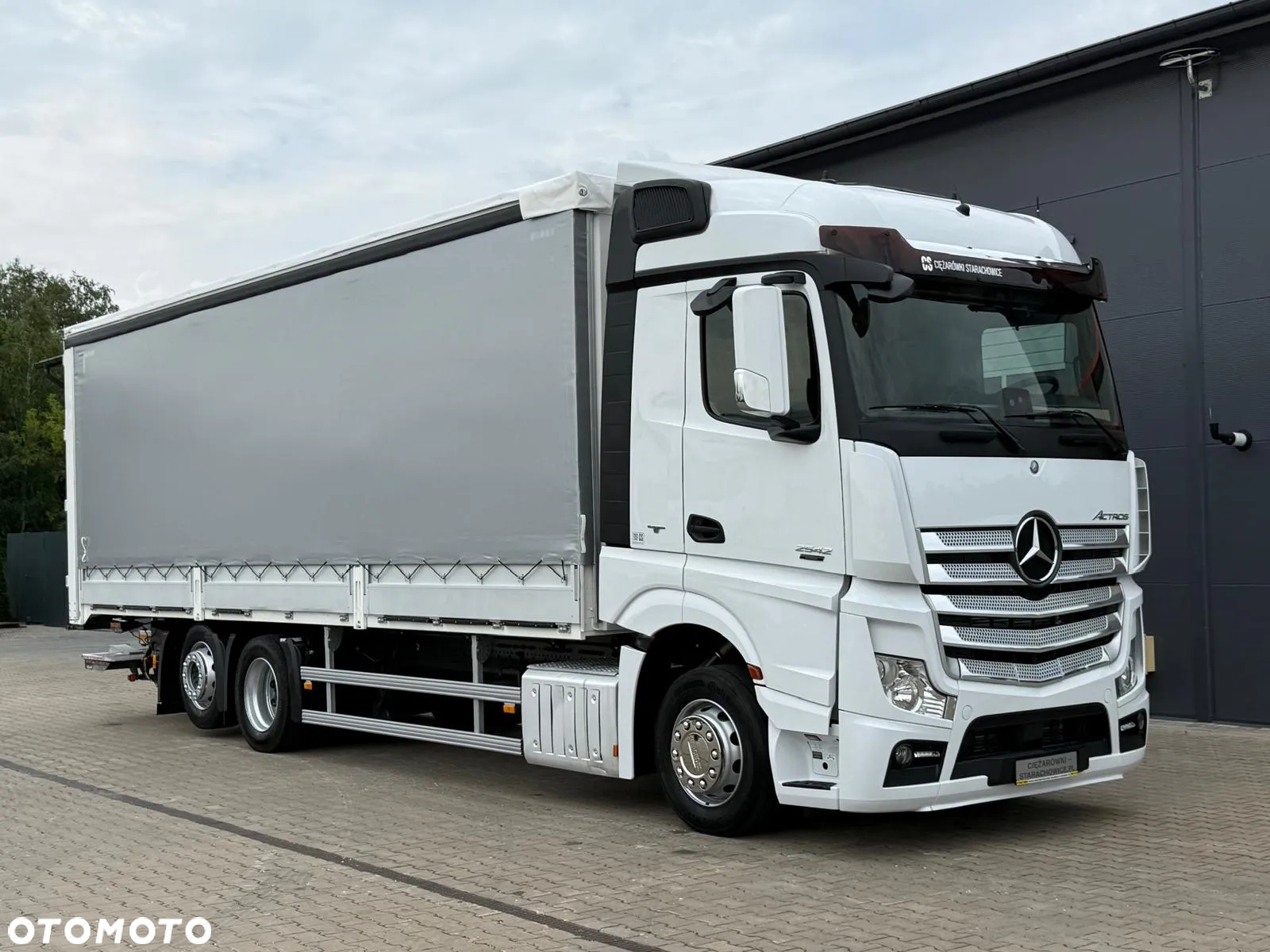 Mercedes-Benz Actros 2542 / E6 / burto-firanka 8,5 m + winda / 21Epal / z Niemiec / sypialka plandeka firana skrzynia - 7