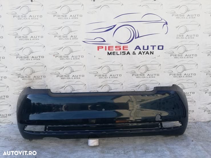 * Bara spate Fiat 500 Facelift Crom an 2016-2024 Gauri pentru 3 senzori - 1