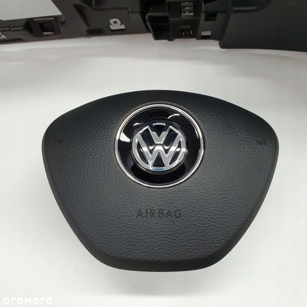 VW T-ROC DESKA ROZDZIELCZA KONSOLA KOKPIT PULPIT PODUSZKI AIRBAG AIR BAG PASY KIT SET - 6
