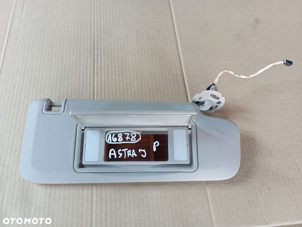 OPEL ASTRA J KOMBI OSŁONA PRZECIWSŁONECZNA PRAWA SŁONECZNIK 13302542 - 1