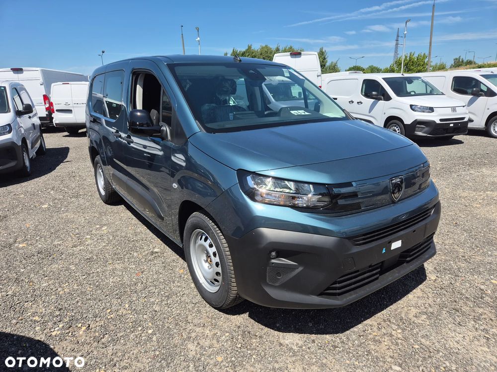 Peugeot Partner Furgon 5-miejscowy Brygadowy 1.5 BlueHDi 130KM EAT8 AUTOMAT !! OD RĘKI !! - 4