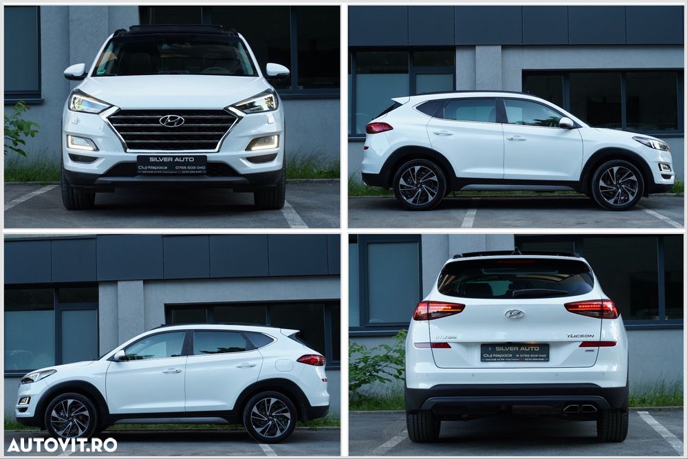 Hyundai Tucson blue 1.6 CRDi 4WD DCT Premium - 4