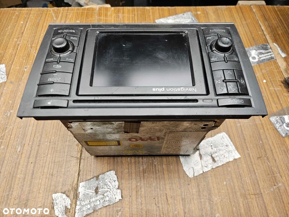 Radio 2 DIN 8E0035192 BX Radioodtwarzacz Navigation Plus Audi A4 B6 B7 Oryginalne z Kodem - 6