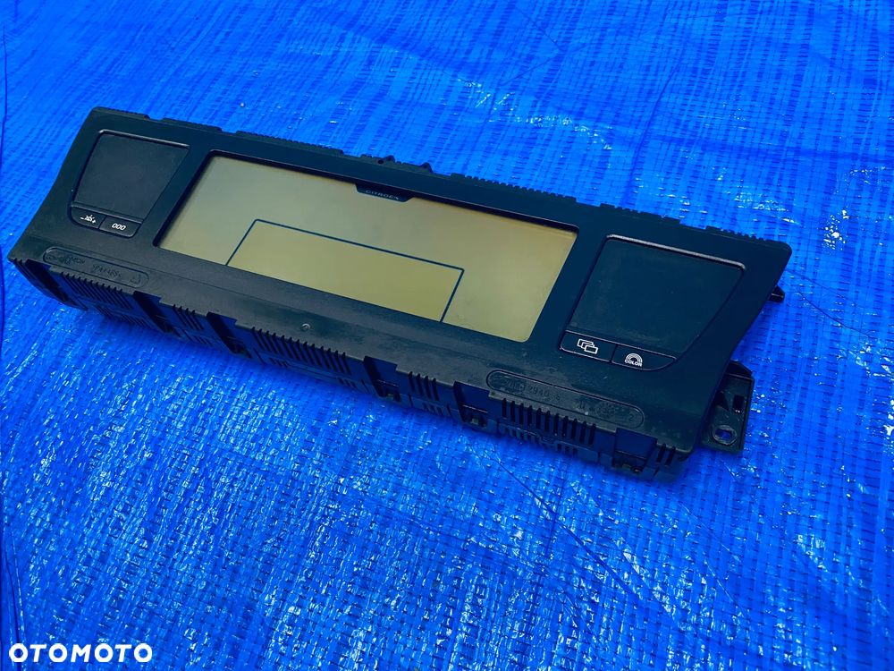 WYŚWIETLACZ LICZNIK MONITOR EKRAN NAWIGACJI RADIA CITROEN C4 GRAND PICASSO I 2006- ; P9664365380 9664365380 ORYGINAŁ - 4