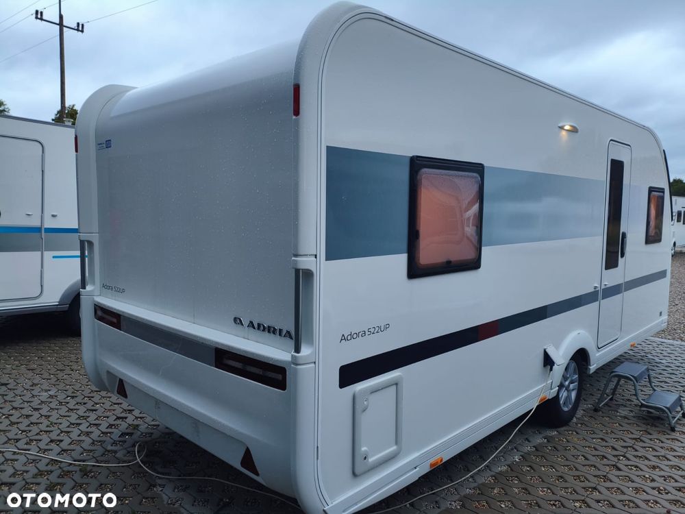 Adria ADORA 522 UP Panorama namiot i aneks podgrzewana podłoga duża lodówka jak hobby ufe 540 560 fendt camping dostawa - 28
