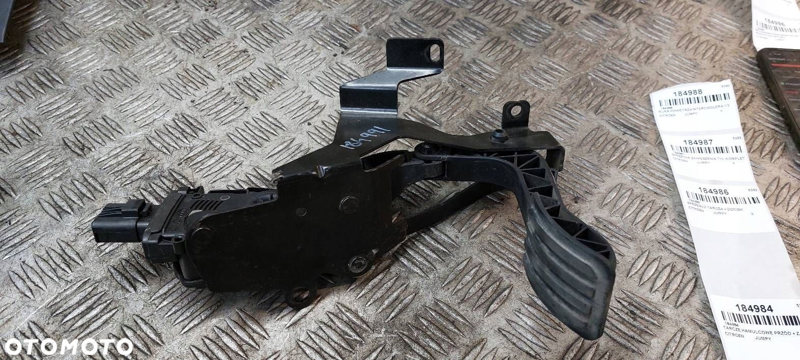 PEDAŁ GAZU POTENCJOMETR JUMPY II 2.0 HDI 1400838880 - 3
