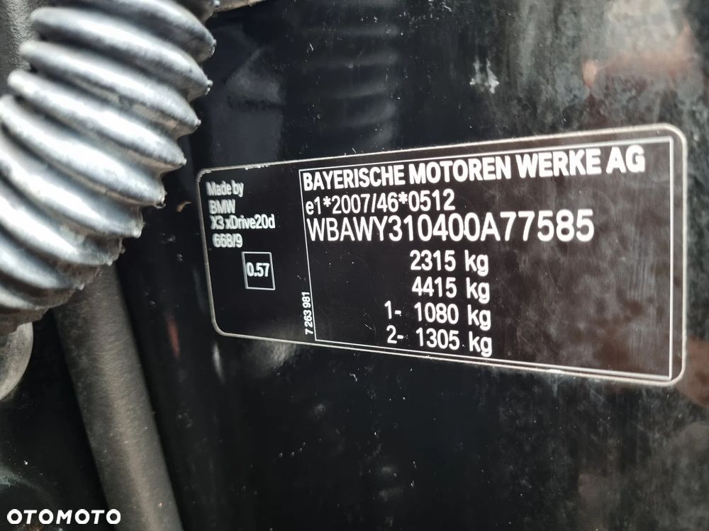 BMW X3 xDrive20d Blue Performance - 29
