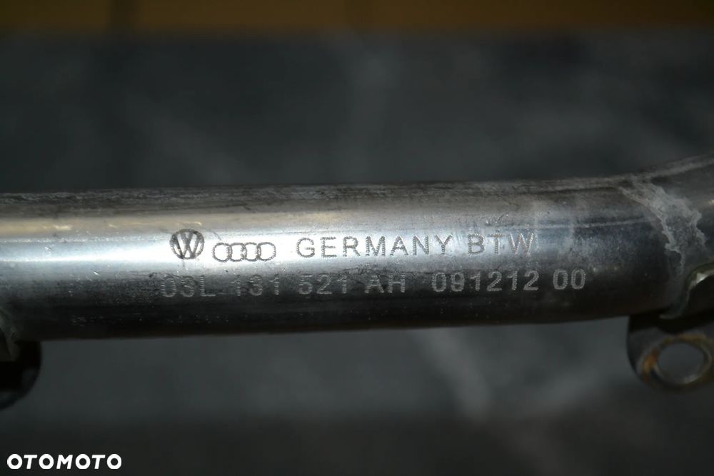 VW AUDI SEAT SKODA 2,0 TDI RURKA PRZEWÓD EGR 03L131521AH - 4