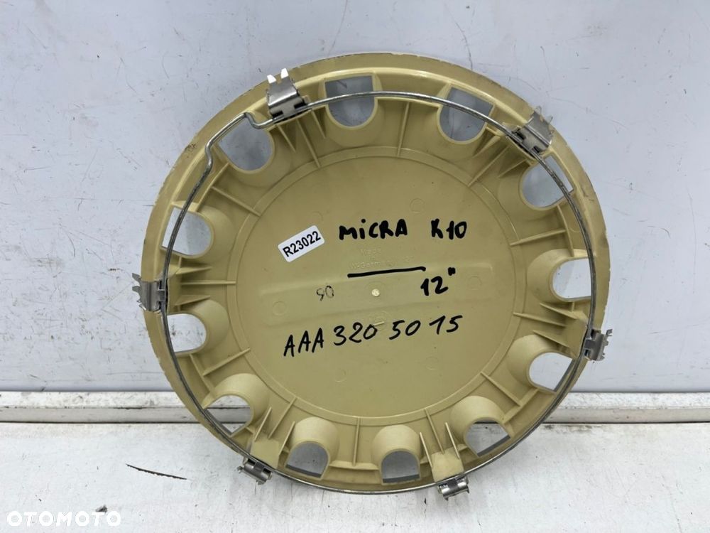 Kołpak Nissan Micra K10 82-92r. r12 oryginalne 12 cali jedna sztuka - 4