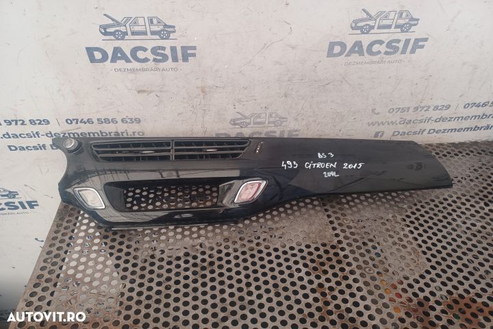 Grila ventilatie bord centru 9685748677 Citroen DS3 1 [2010 - 2014] H - 4