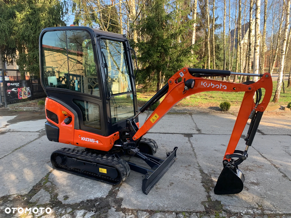 Kubota KX016-4 | 2017 rok |1733mtg | pełny serwis| nowe sworznie | FV