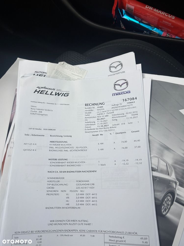 Mazda CX-5 SKYACTIV-G 165 Exclusive-Line - 21