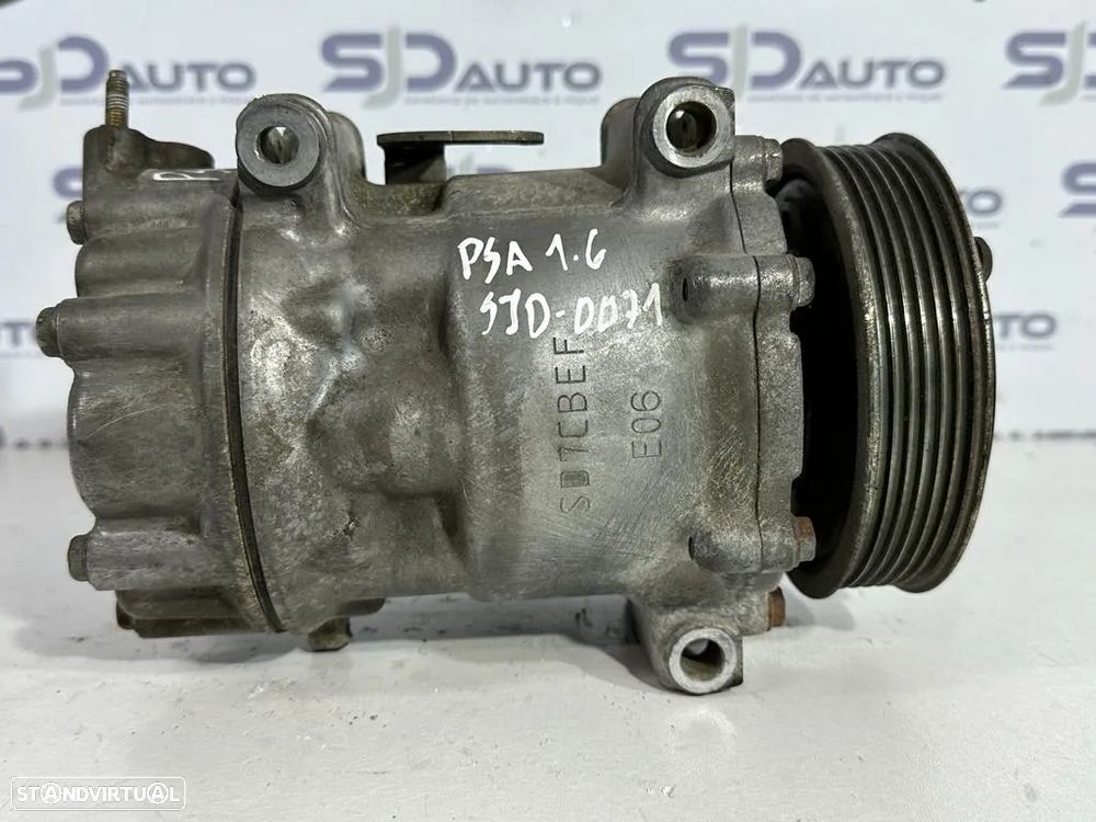 Compressor Ar Condicionado - Peugeot / Citroen (1.6 HDI) - 2