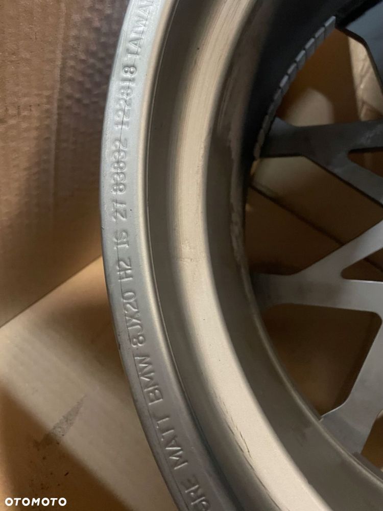 felga aluminiowa bmw oe g20 g21 m-performance 8.0" x 20" 5x112 et 27 ładna - 9