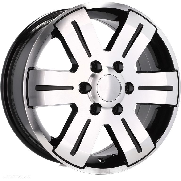 4x Felgi 16 m.in. do VW Crafter MERCEDES Sprinter Wzmacniane 1400kg - BK562 - 3