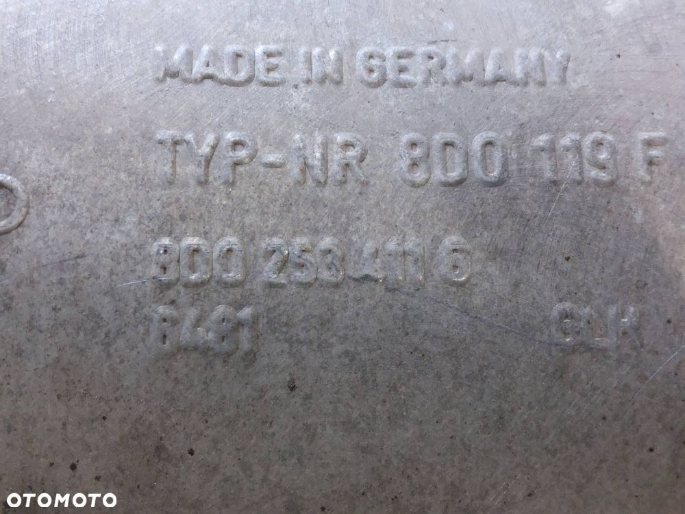 TŁUMIK WYDECH ŚRODKOWY + KOŃCOWY AUDI A4 B5 1.9 TDI 8D0253611S 8D0253411G - 7