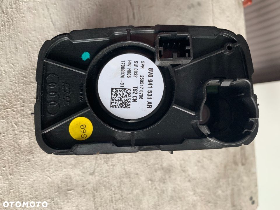 AUDI A3 8V 17R WŁĄCZNIK ŚWIATEŁ 8V0941531AR - 2