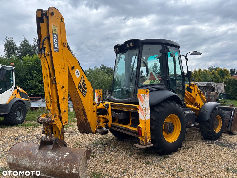 JCB 3CX CONTRACTOR 2007r koparko ładowarka 4x4  teleskop widły rekin - 9