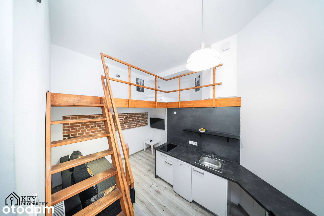 Kraków centrum | Mieszkanie z antresolą | Wynajem krótkoterminowy