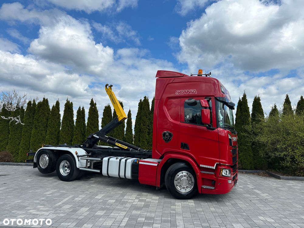 Scania / R500 / 6X2 / HAKOWIEC / Oś-SKRĘTNA-PODNOSZONA / - 21