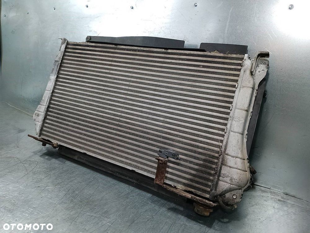 ZESTAW CHŁODNIC WODA INTERCOOLER WENTYLATOR TOYOTA VERSO 422750-445 2.0 D - 5