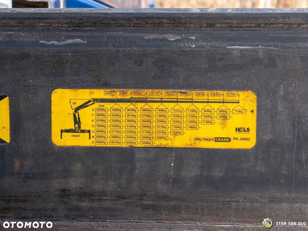 MAN TGA 26.440 6x4H Palfinger PK 29002 HDS Żuraw Wciągarka Crane - 19