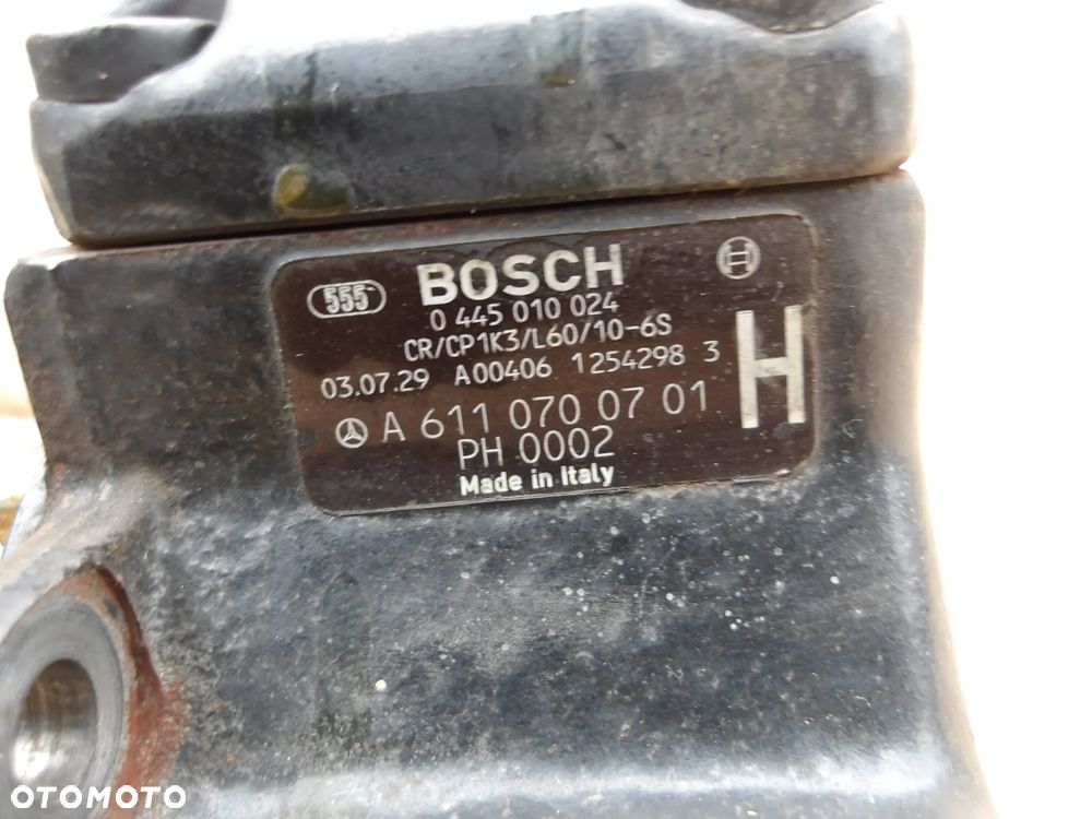 POMPA WTRYSKOWA MERCEDES SPRINTER 2.2 CDI 0445010272 - 7