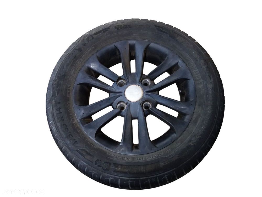 Felgi aluminiowe z oponami komplet 14 cali Microcar Bellier Jade Divane Opale Yanmar - 4