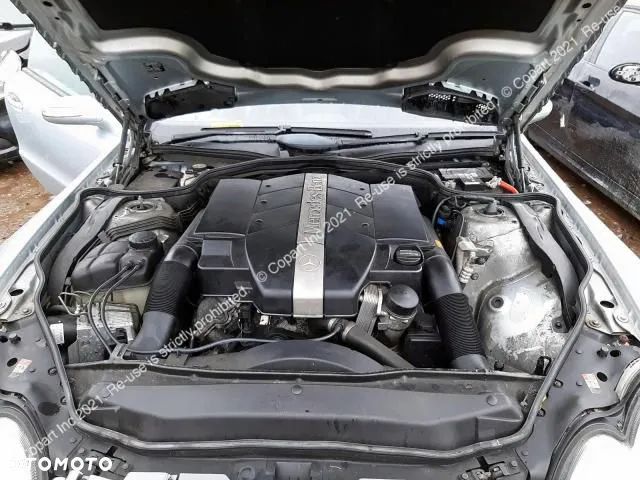 Maska Zderzak Reflektory Błotniki Wzmocnienie Belka Pas Przedni Lampy Mercedes SL500 SL350 R230 - 38